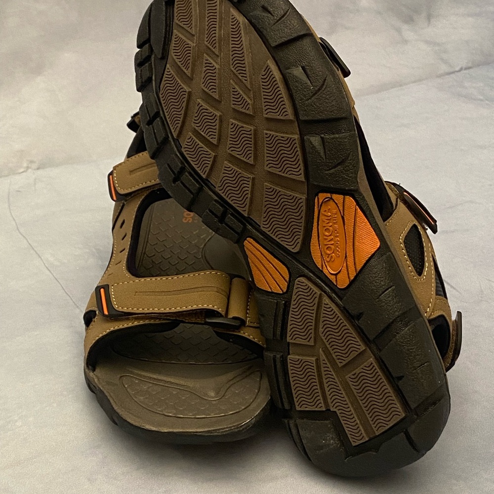 Mens sandals Sonoma sz 8-9-10 - Picture 4 of 7